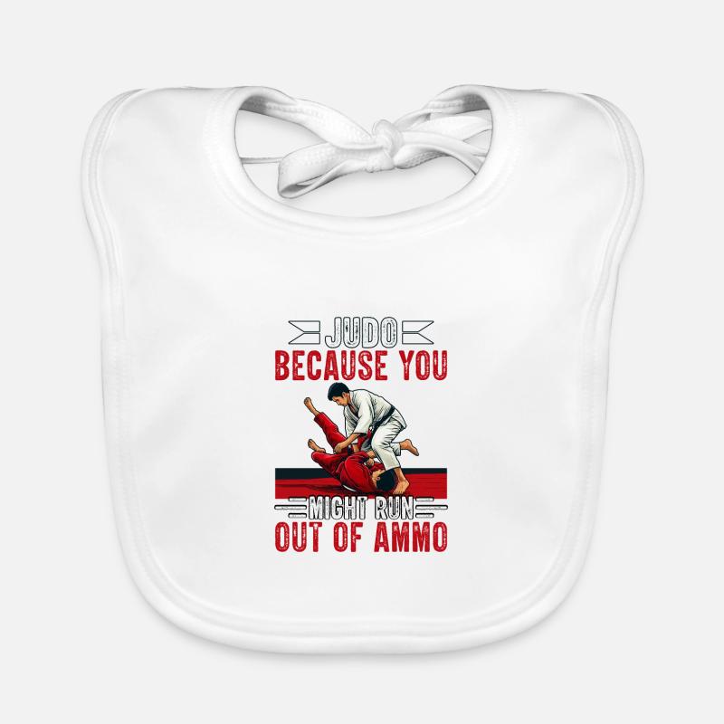 Judo parce que vous risquez de manquer de munitions Bavoir bio Bébé