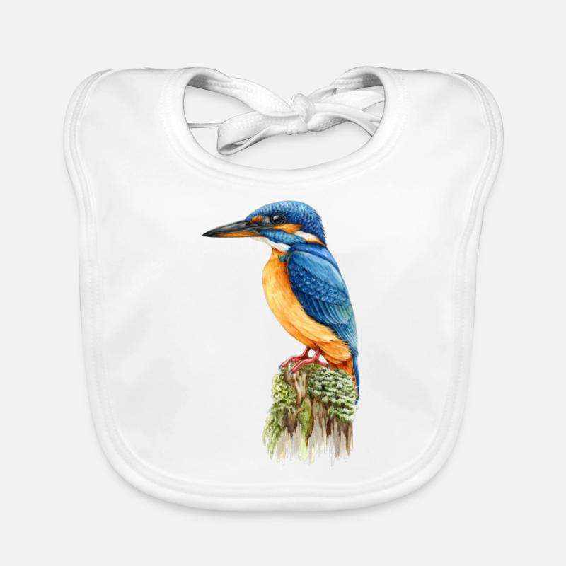 Eisvogel Baby Bio-Lätzchen