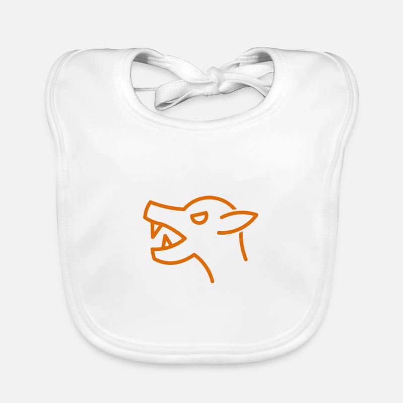 Werwolf Baby Bio-Lätzchen