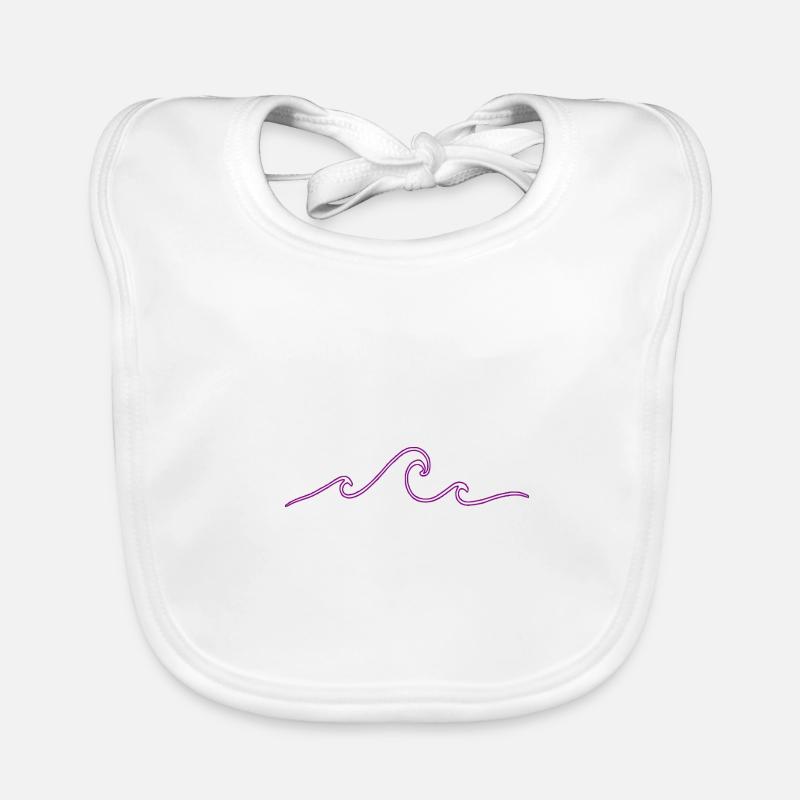 Waves Organic Baby Bibs