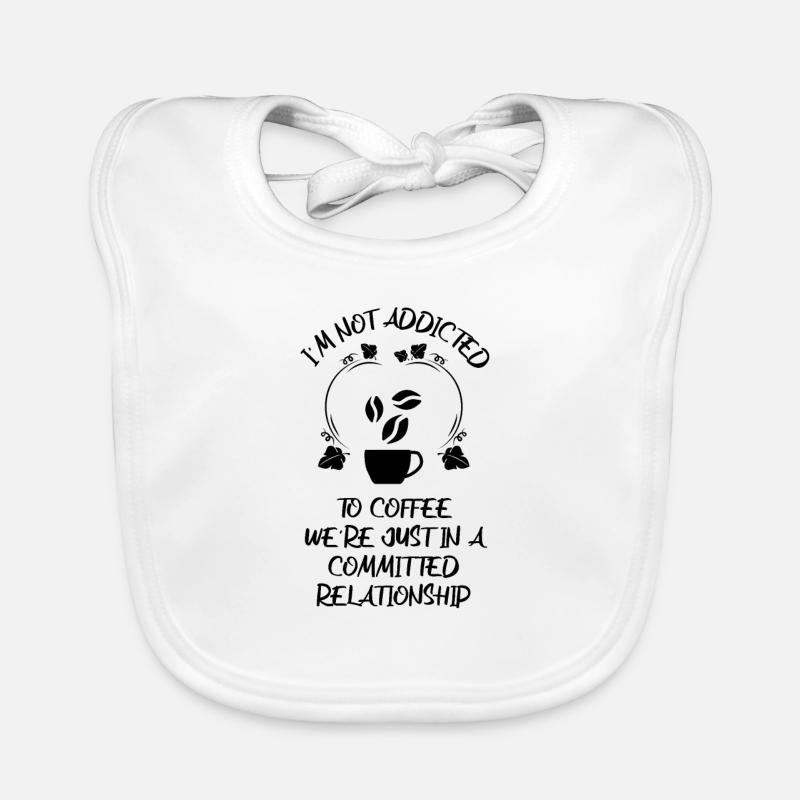 Kaffee Espresso Käffchen Baby Bio-Lätzchen