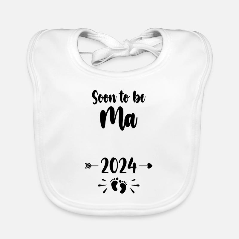 Ma wird bald Mutter 2024 Mutter schwanger Kinder Mutter Baby Bio-Lätzchen