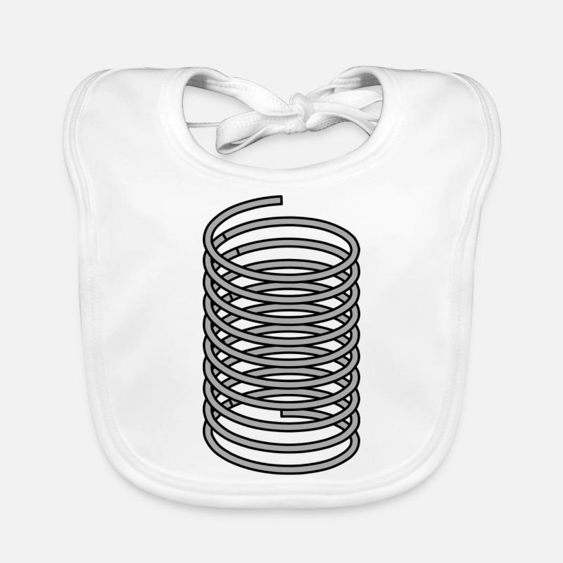 Sprungfeder Baby Bio-Lätzchen