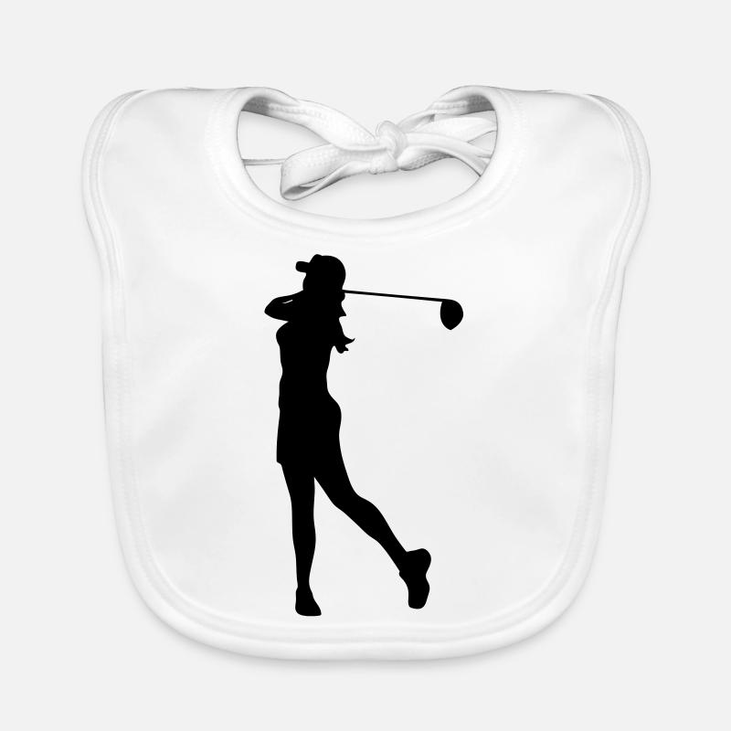 Golf female de Baby Bio-Lätzchen