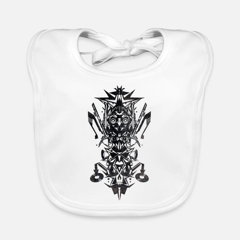 TECHNO Bavoir bio Bébé