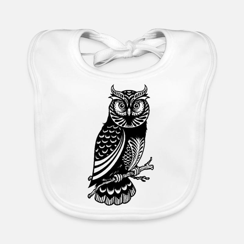 eule Baby Bio-Lätzchen