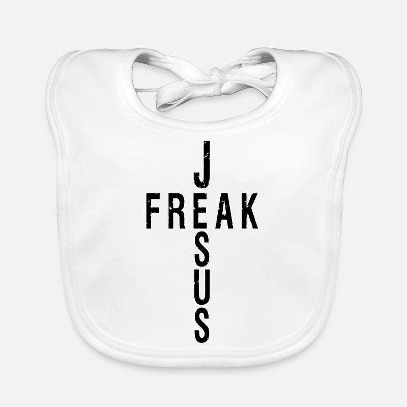 Jesus Freak Baby Bio-Lätzchen