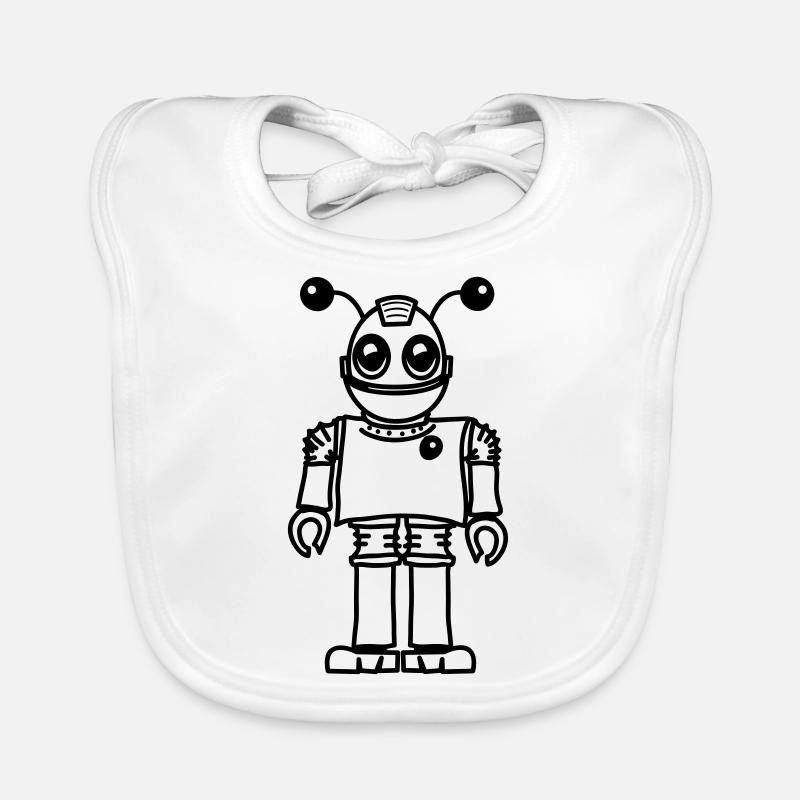 Amusant jouet robot funny cool Bavoir bio Bébé