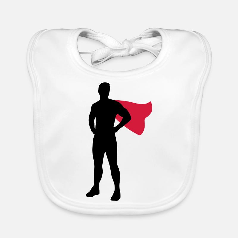 Superhero Baby Bio-Lätzchen