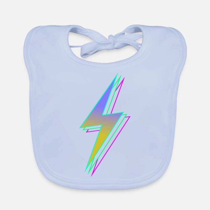 Lightning Organic Baby Bibs