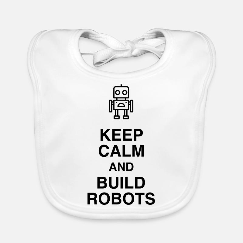 Robotik / Roboter / Robot / Robotics Baby Bio-Lätzchen