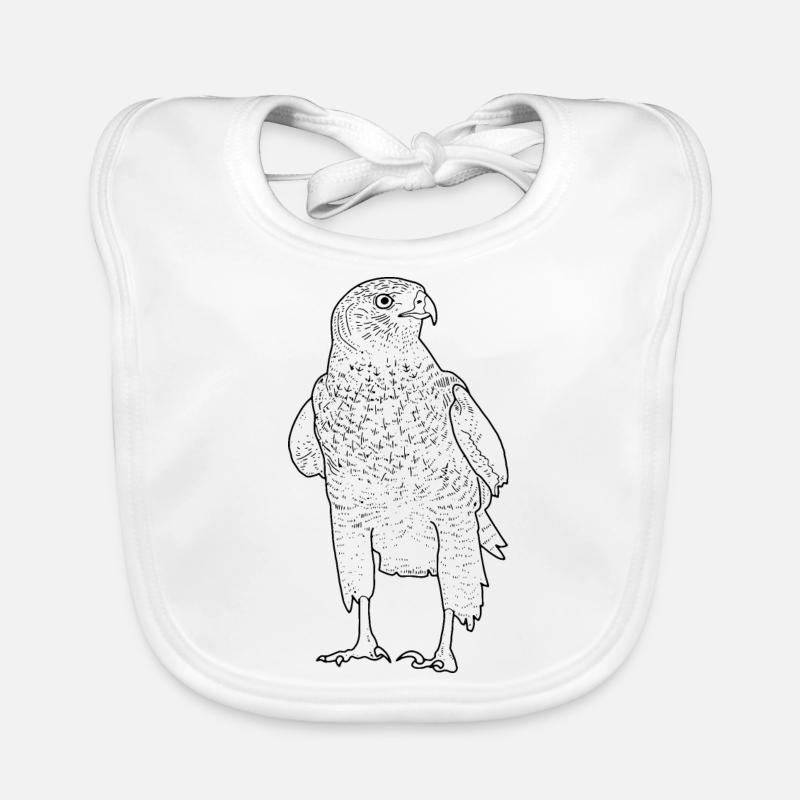 Faucon Bavoir bio Bébé