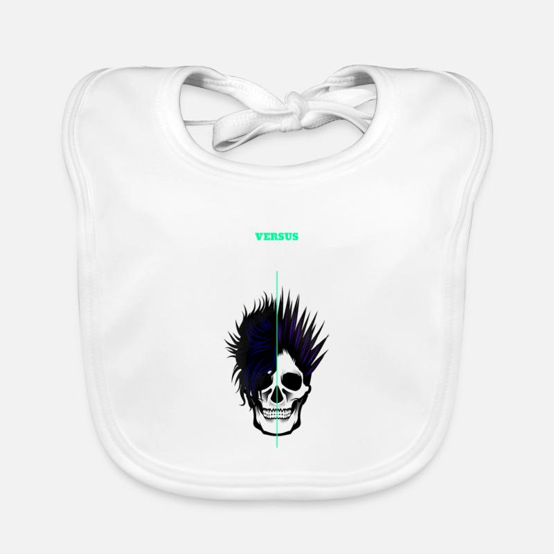 Punk Rock Baby Bio-Lätzchen