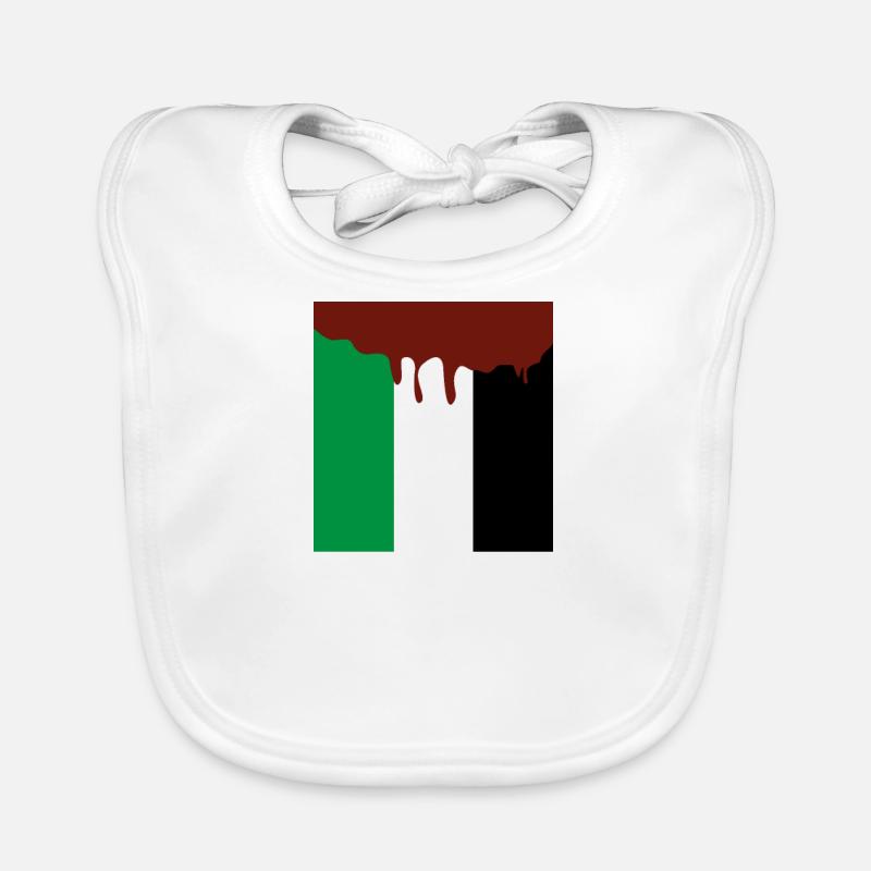 Palestine libre Bavoir bio Bébé