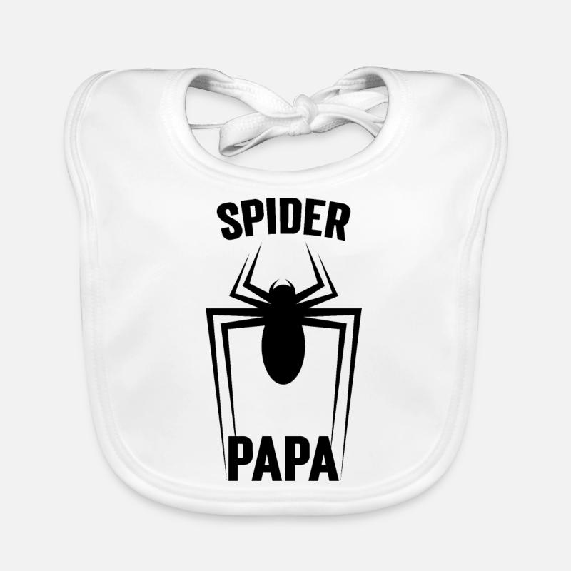 Spider Papa Bavoir bio Bébé