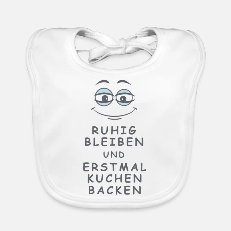 Kuchen backen Baby Bio-Lätzchen