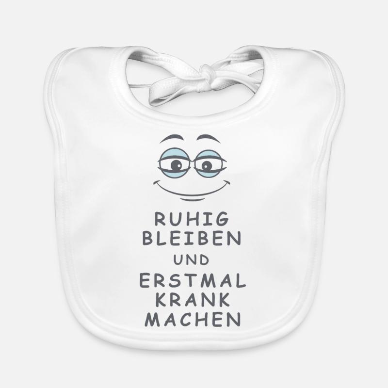 Krank machen Baby Bio-Lätzchen