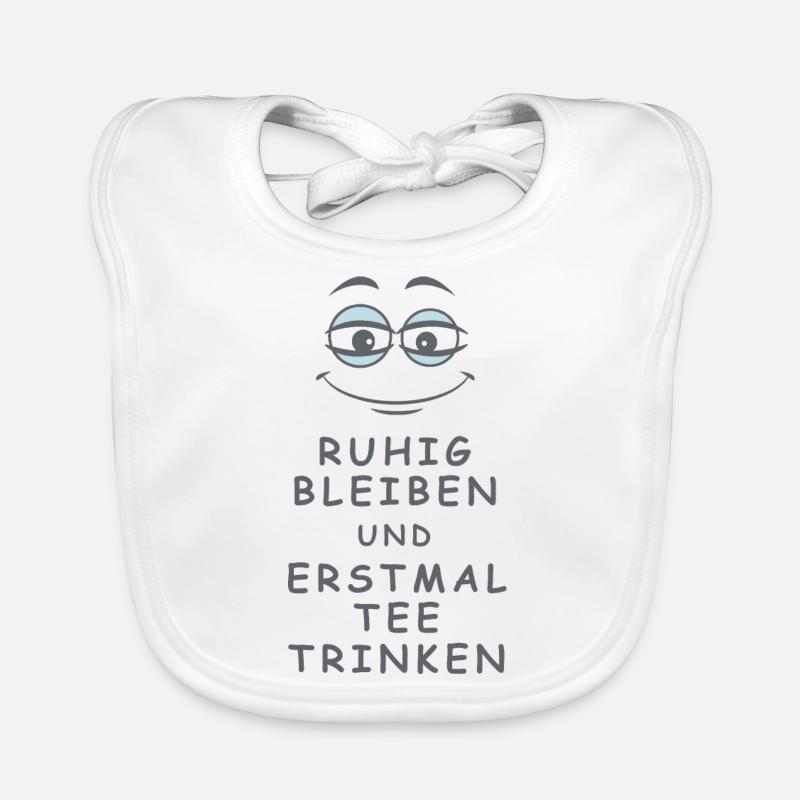 Tee trinken Baby Bio-Lätzchen
