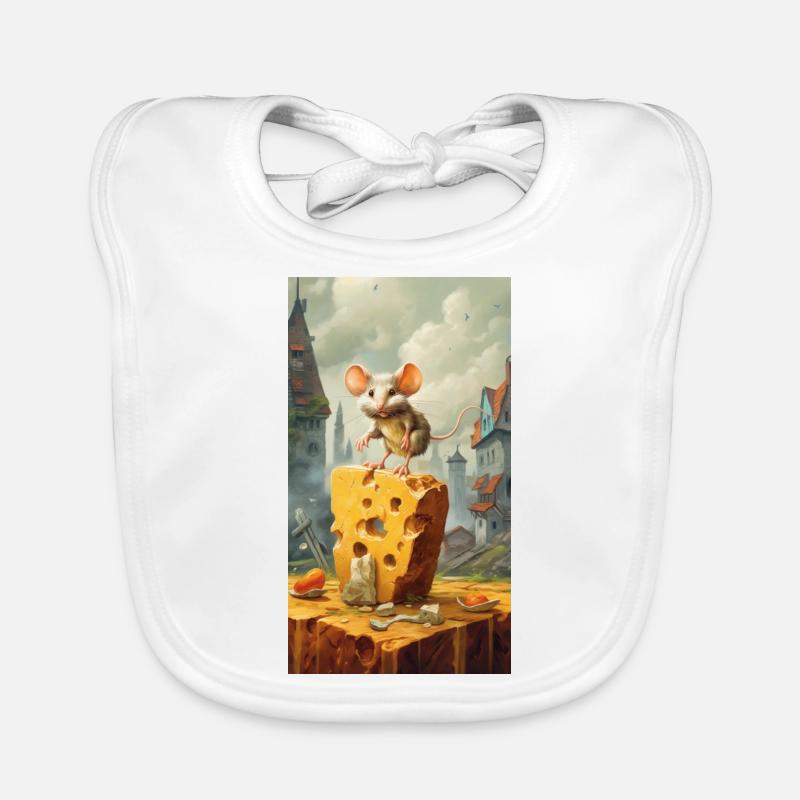 Maus Baby Bio-Lätzchen