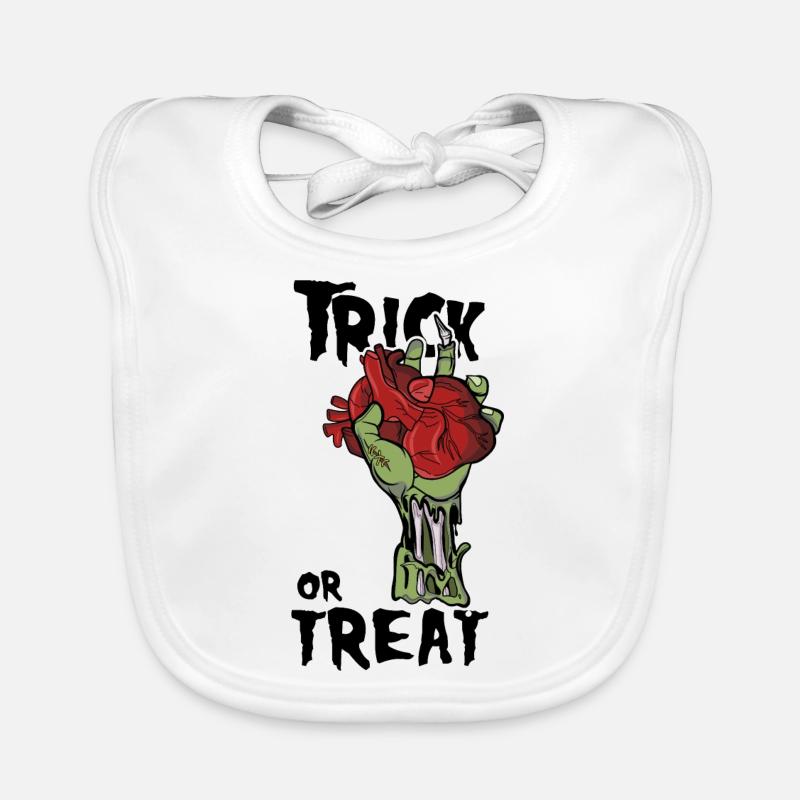 Trick or Treat // Halloween Baby Bio-Lätzchen