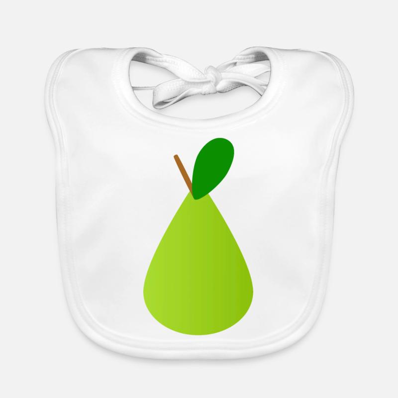 Pear Organic Baby Bibs