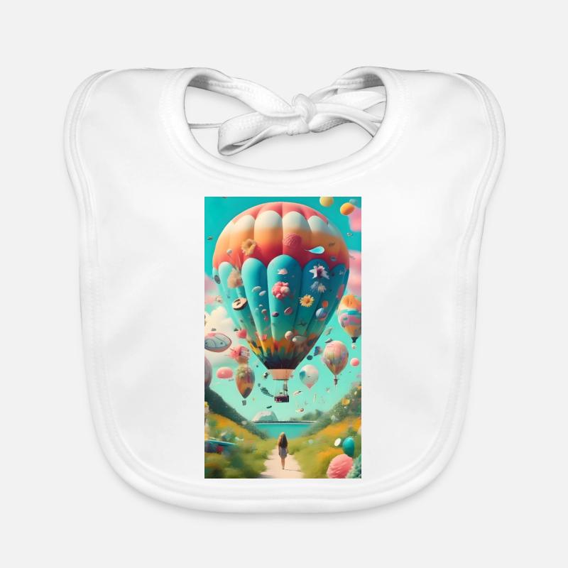 Balon Balloon Organic Baby Bibs