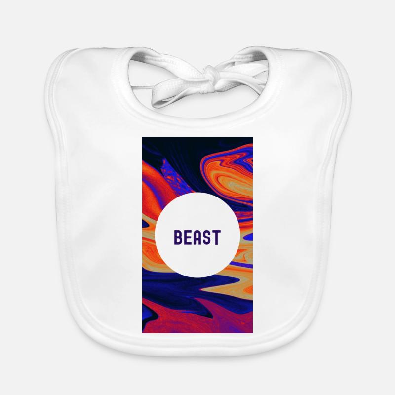 Beast Motivational: Entfessle deine innere Kraft Baby Bio-Lätzchen