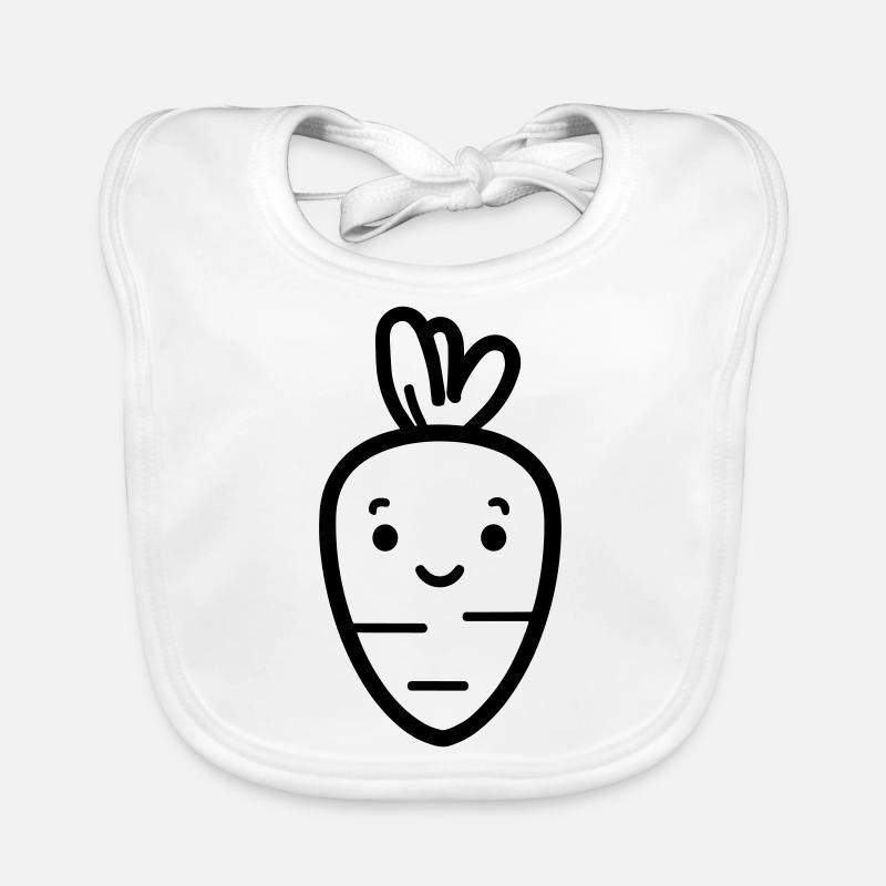 Carrot Organic Baby Bibs