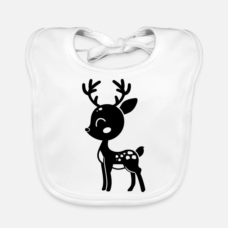 Deer Organic Baby Bibs