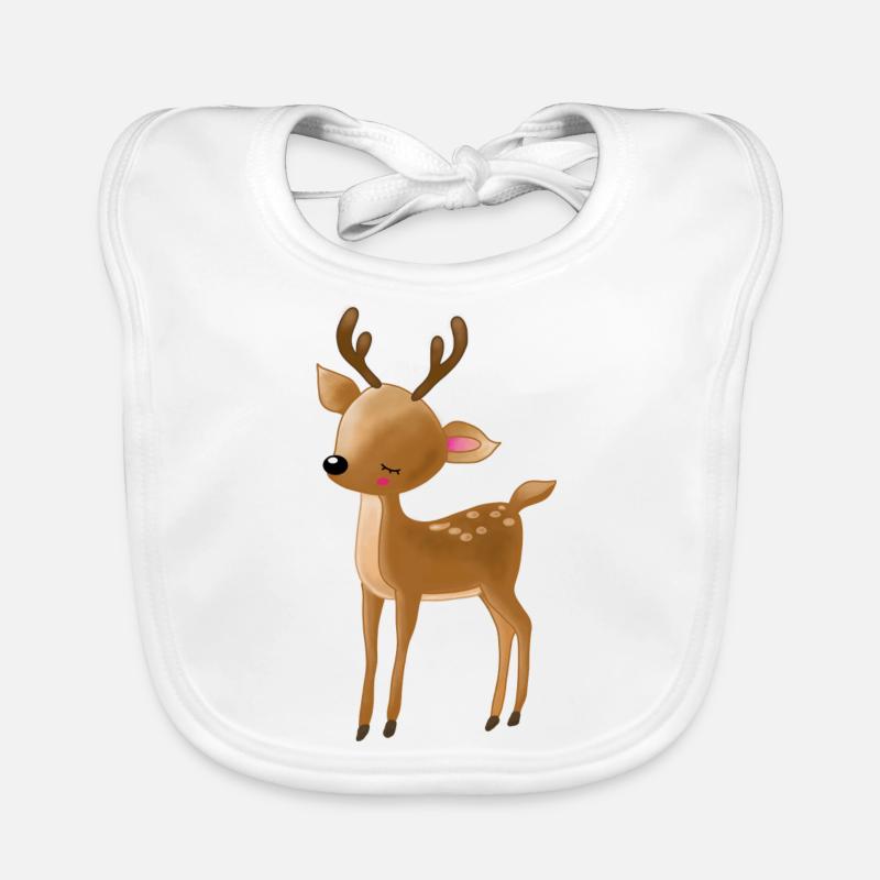 Small deer Organic Baby Bibs