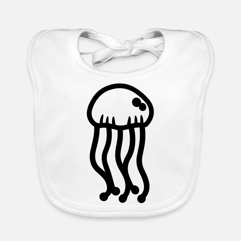 Jellyfish Organic Baby Bibs