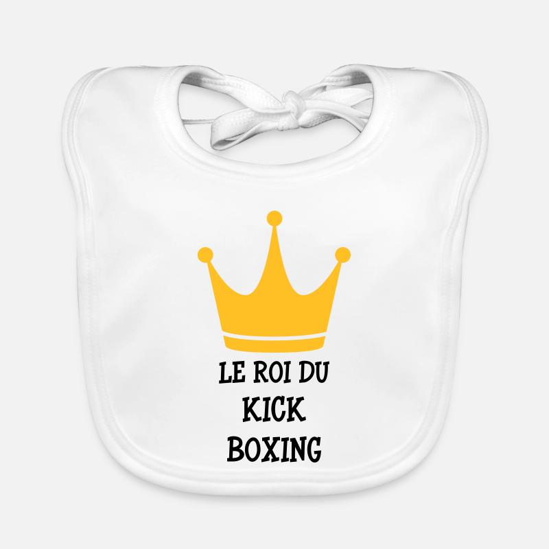 Kickboxing / Kick-Boxeur / Kick Boxing / Bavoir bio Bébé