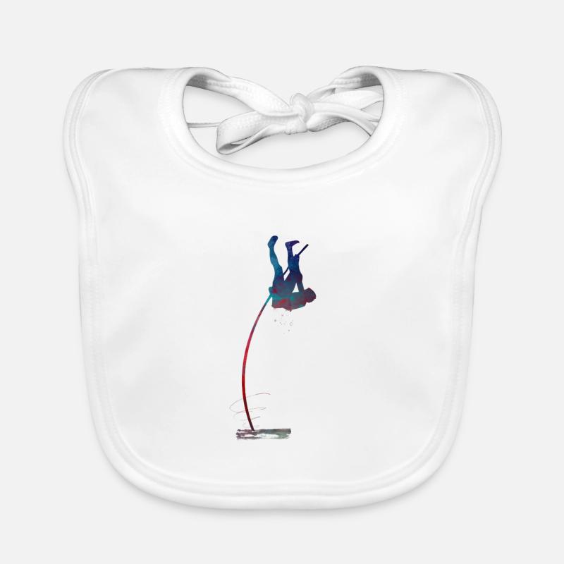 Terrain de sport de saut Bavoir bio Bébé