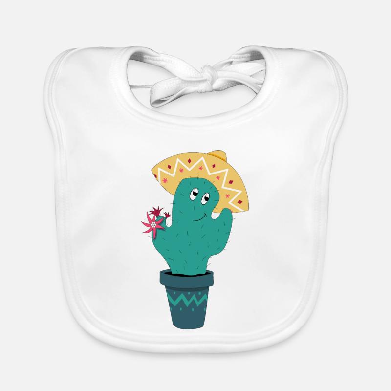 Mexican cactus Organic Baby Bibs