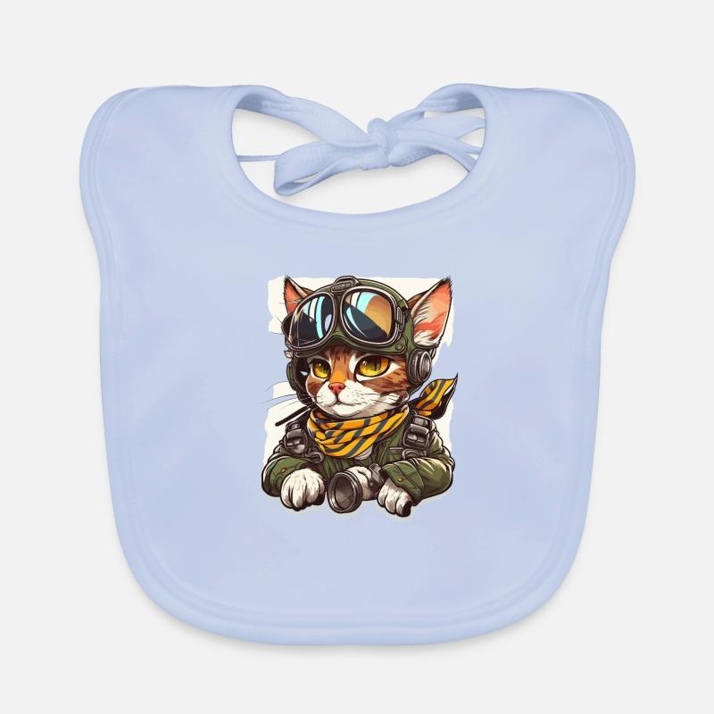 Mouche du chat Bavoir bio Bébé