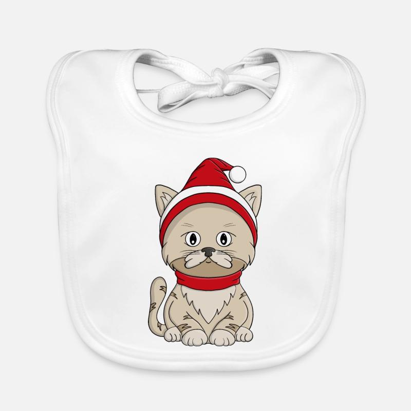 Kitty d’hiver Bavoir bio Bébé