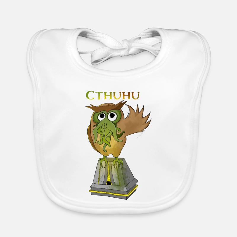 Illustration créative Cthulhu Cthuhu Bavoir bio Bébé