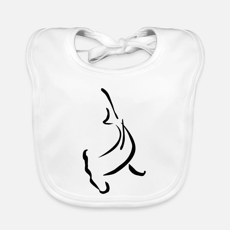 Hammerhead shape Baby Bio-Lätzchen