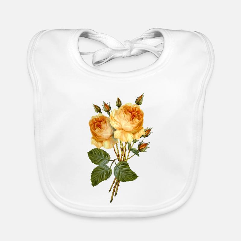 Fleur Bavoir bio Bébé