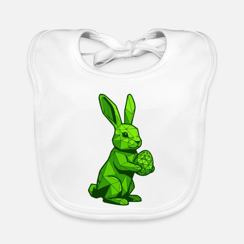 Bunny- Der Osterhase bringt die Eier Baby Bio-Lätzchen