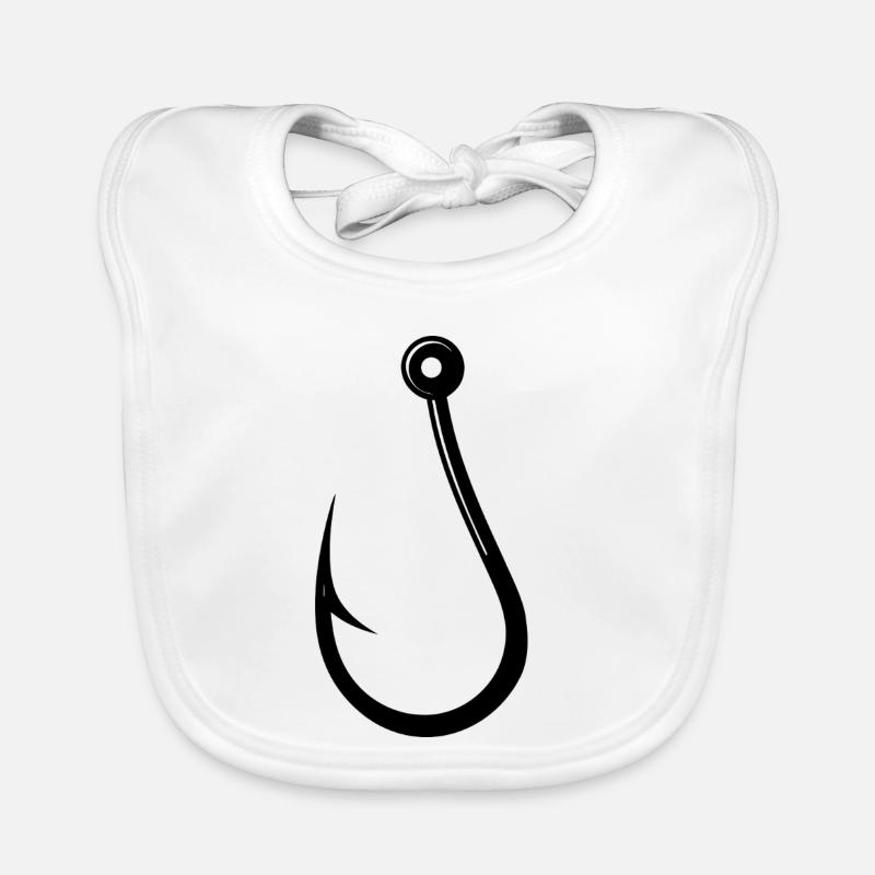 Fish hook Organic Baby Bibs