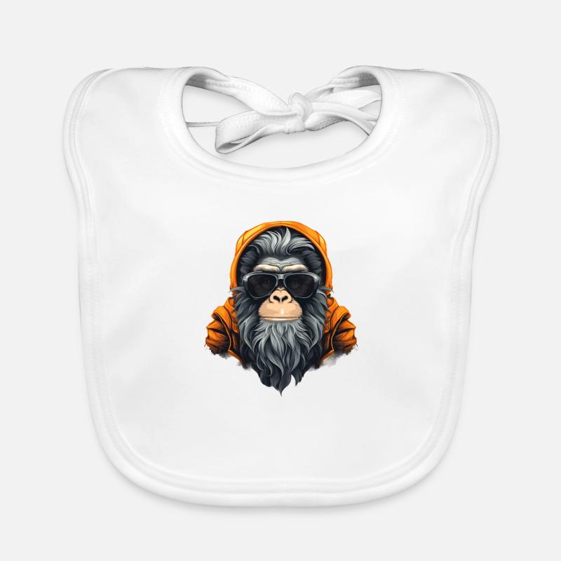 Chill Gorilla Baby Bio-Lätzchen