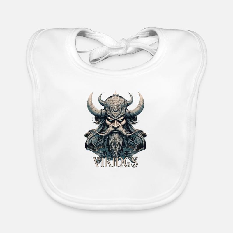 Viking Valhalla Nordmann Design Organic Baby Bibs