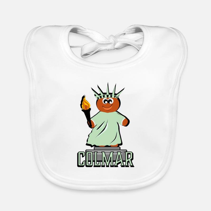 Freiheitsstatue von Colmar Baby Bio-Lätzchen