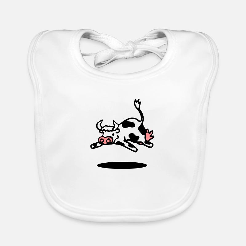 la vache Bavoir bio Bébé