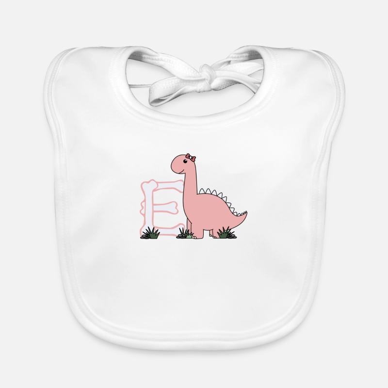 Buchstabe E Baby Bio-Lätzchen