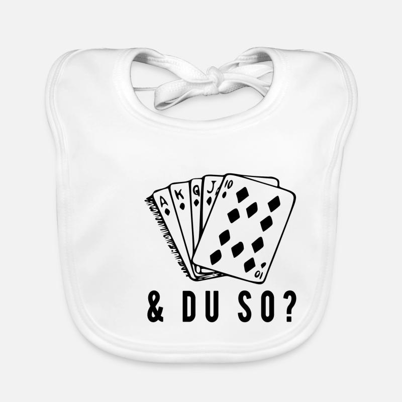 poker Organic Baby Bibs