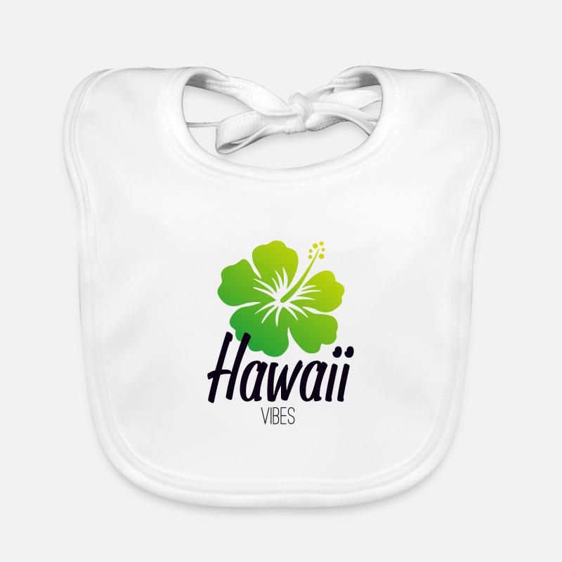 Hawaii Vibes Baby Bio-Lätzchen