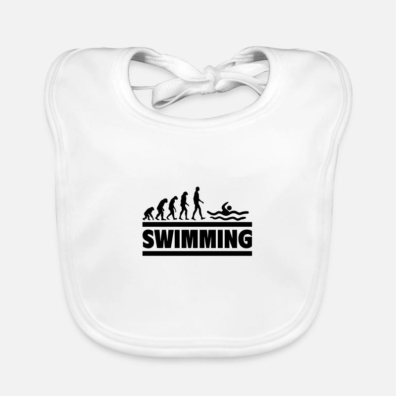 Schwimm-Evolution Perfekt für Schwimmer Baby Bio-Lätzchen