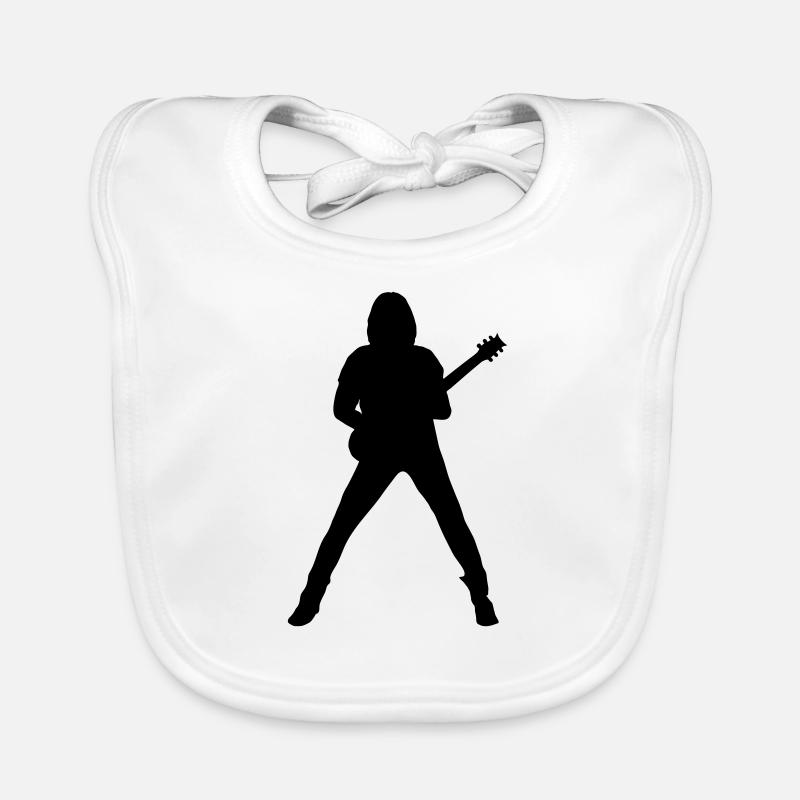 Gitarrist Baby Bio-Lätzchen